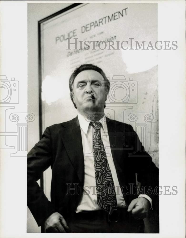 1974 Press Photo Actor Vincent Gardenia on 