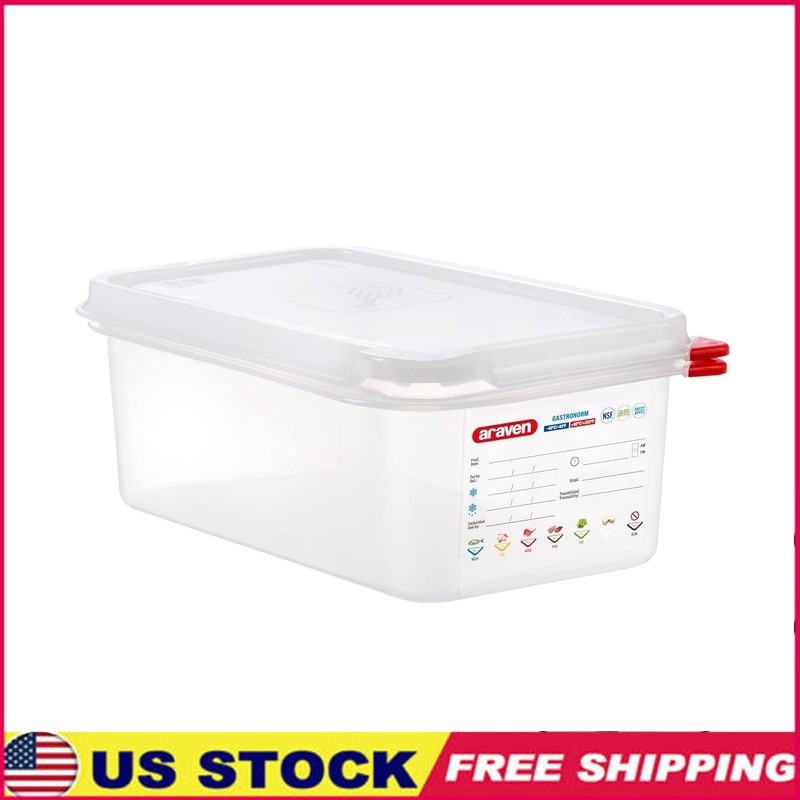 Airtight Plastic Storage Container BPA Free Anti-allergic Durable Easy Clean New
