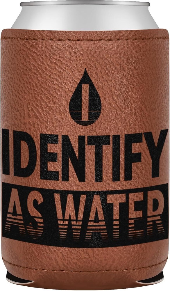 Best Father's Day Gifts for Dad – 12oz Leather Beer Cooler Sleeve-image