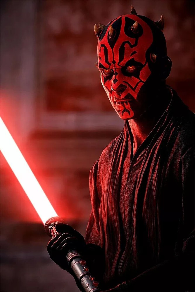 Star Wars Darth Maul Movie Poster Wall Art Home Decor