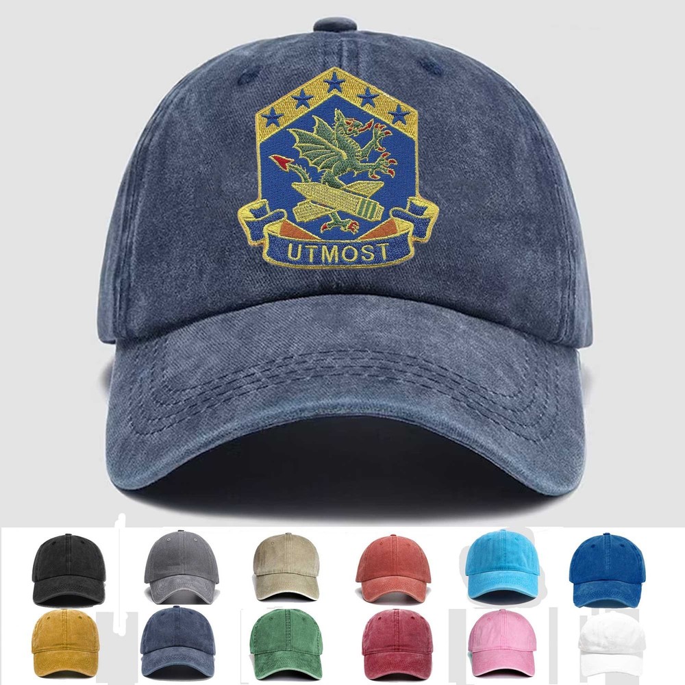 Custom Personalization Embroidered Hat 110th Chemical Battalion, Veteran Cap