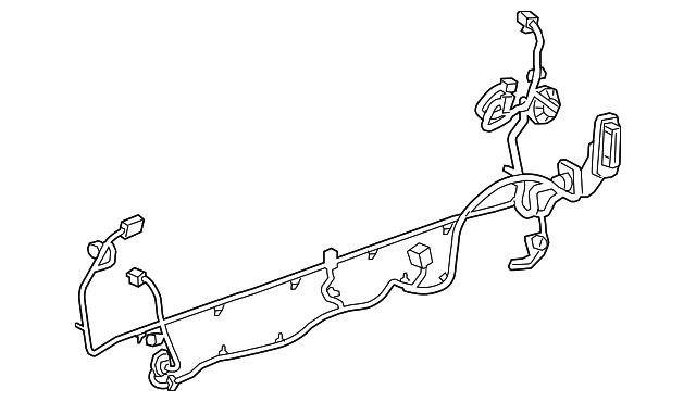 Genuine GM Front Driver Side Door Wiring Harness Part 84466287