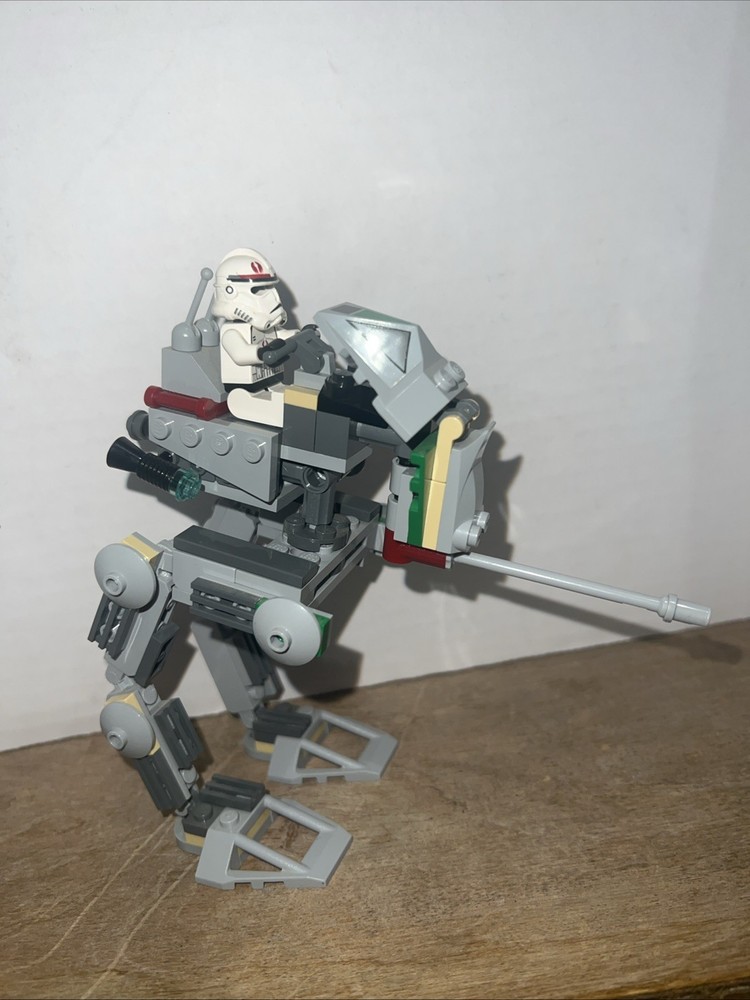 VTG Star Wars Lego Clone Scout Walker 7250 Complete Minifigs No Box or Instructions