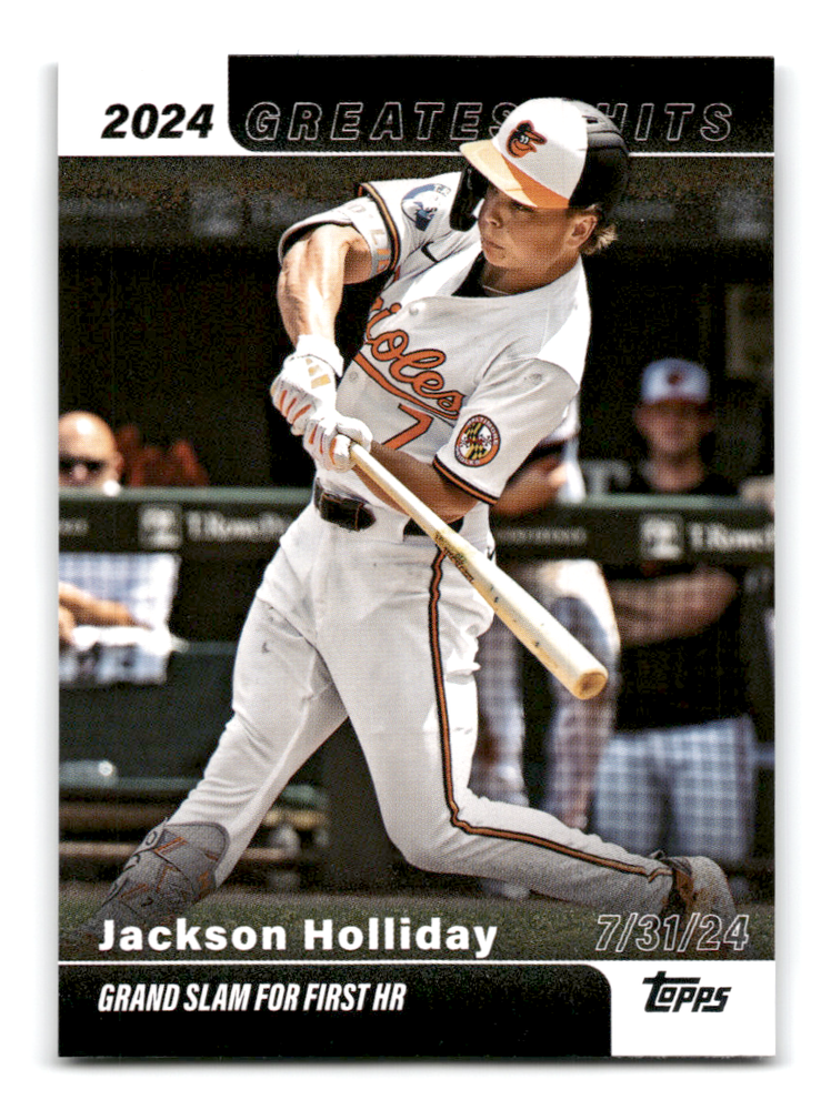 2025 Topps Baseball Series 1 - Jackson Holliday 2024 Greatest Hits #GH-11