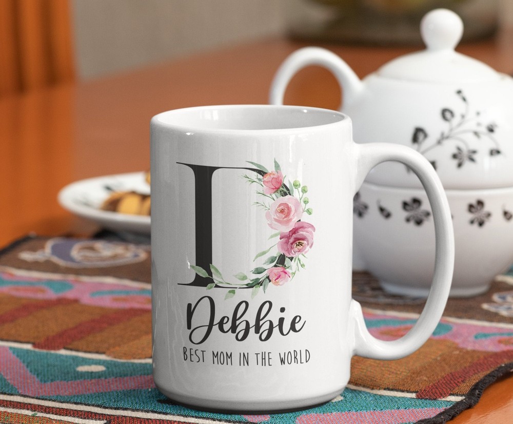 Best Mom In The World Mug Personalized Gift For Mom Personalized Mom Mug Mom