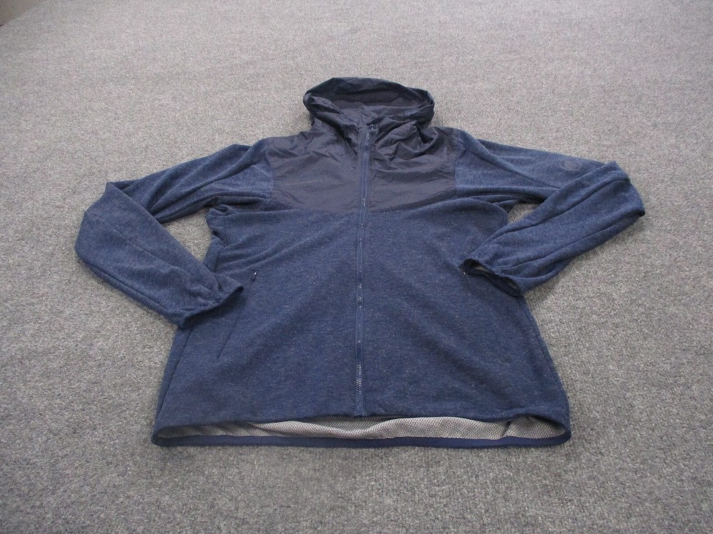 Mammut Jacket Men M Blue Outdoors Lightweight Travel Performance Hiking Climbing