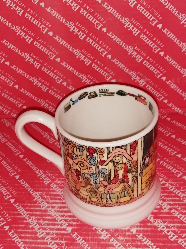 Emma Bridgewater  1/2 pint Mug ‘Down at The Stables’  Horse Tack Room Riding New