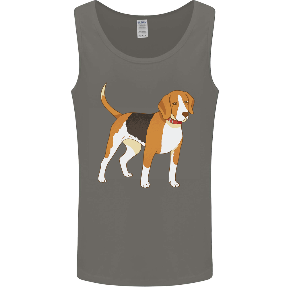 A Beagle Small Scent Hound Dog Mens Vest Tank Top