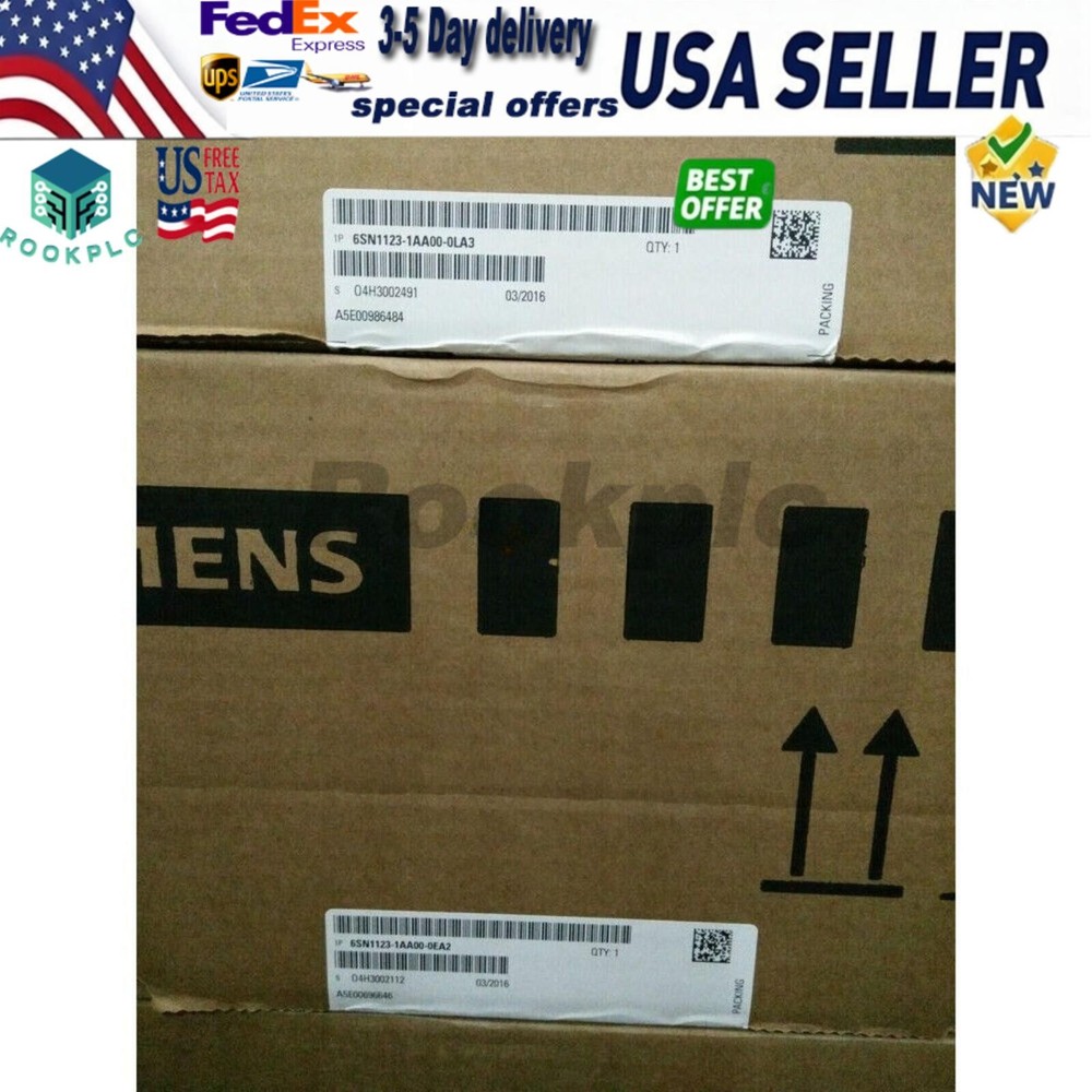 SIEMENS 6SN1123-1AA00-0LA3 POWER MODULE Fast shipping via DHL or FedEx