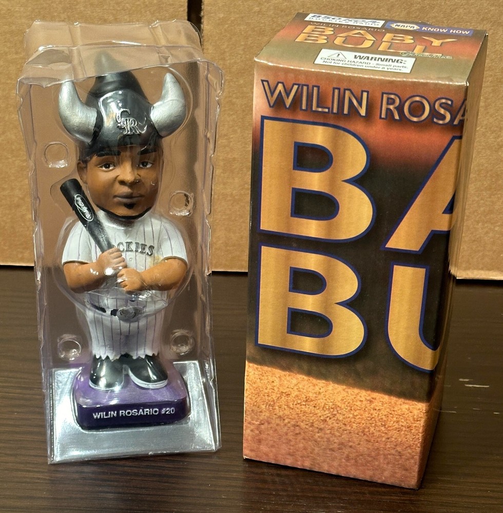 Colorado Rockies Wilin Rosario Bobble Head #20 Collectors Edition 2014 NIB
