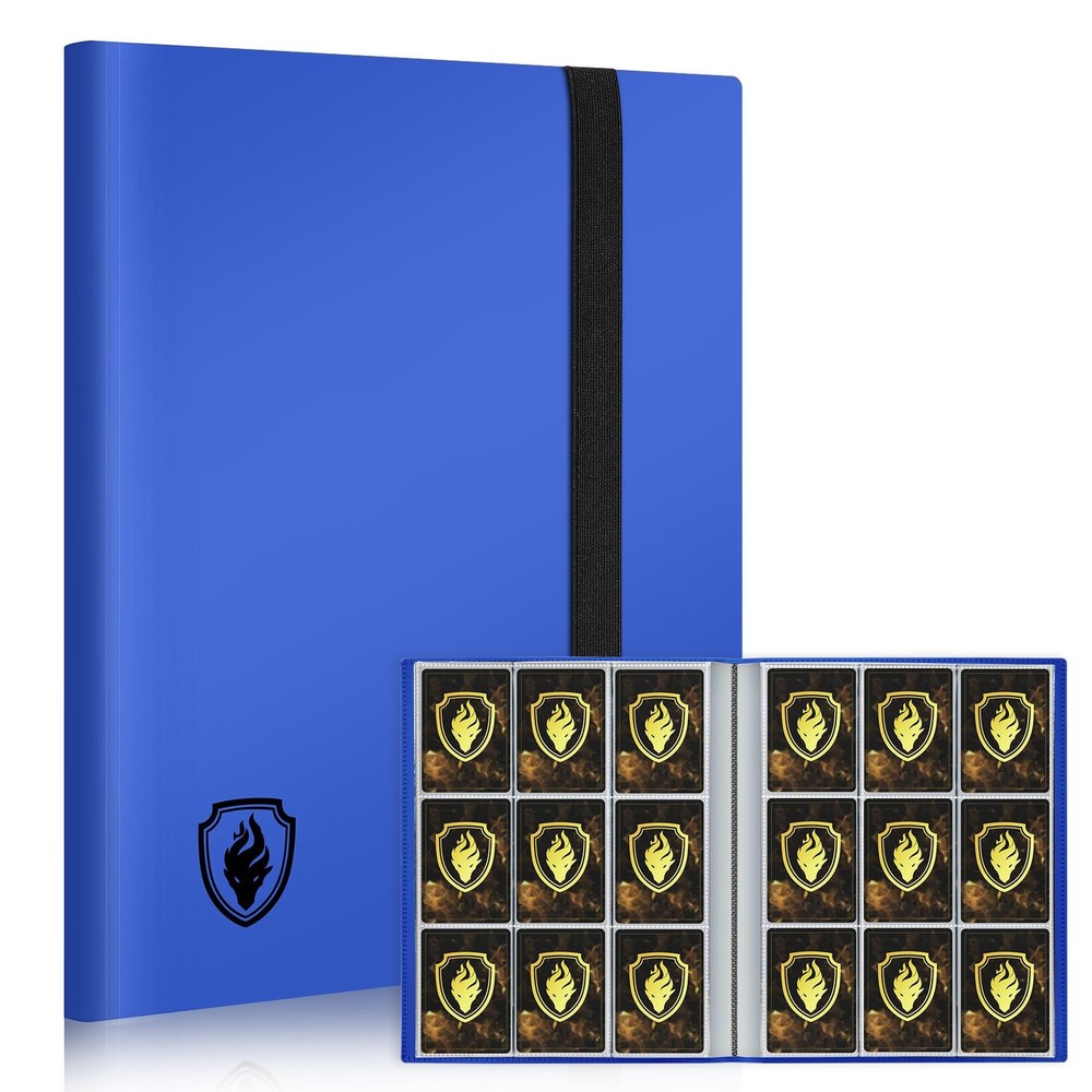 396-Pocket Trading Card Binder - Premium 9-Pocket Collector Album for Standard Cards