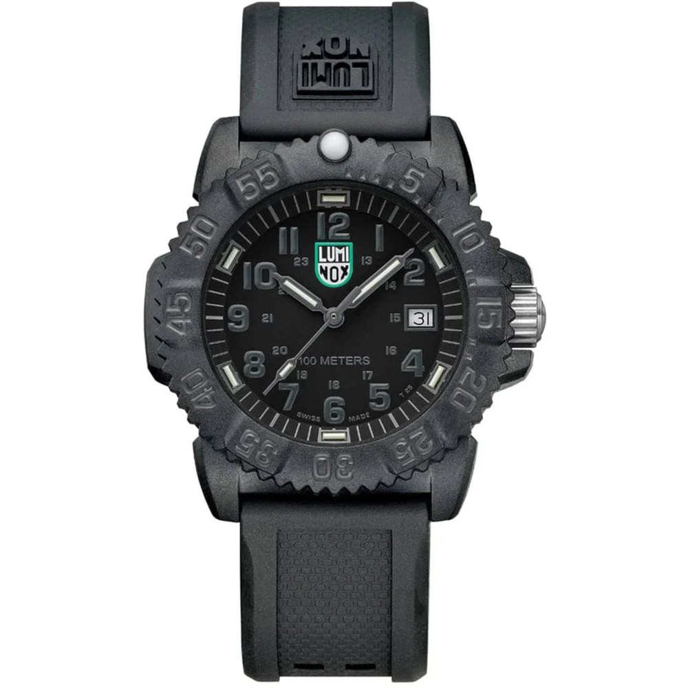 LUMINOX Sea Lion Men's CARBONOX Black Dial Rubber Strap Watch - X2.2072 NEW