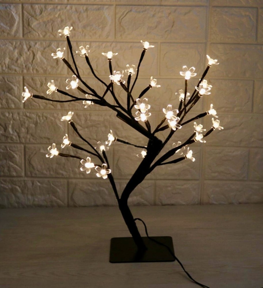 Desk/table LED Decor Light. Cherry/bonsai Tree