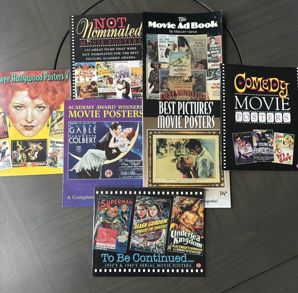 Lot Of Movie Poster Books