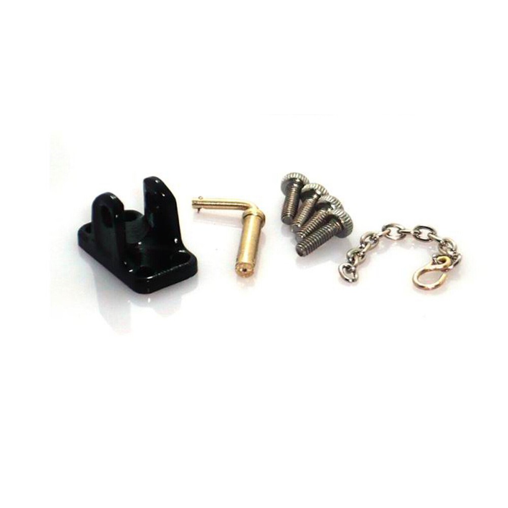 For 1/14 Tamiya RC Tractor Truck Parts Metal Rear Tail Hook DIY Modification Kit