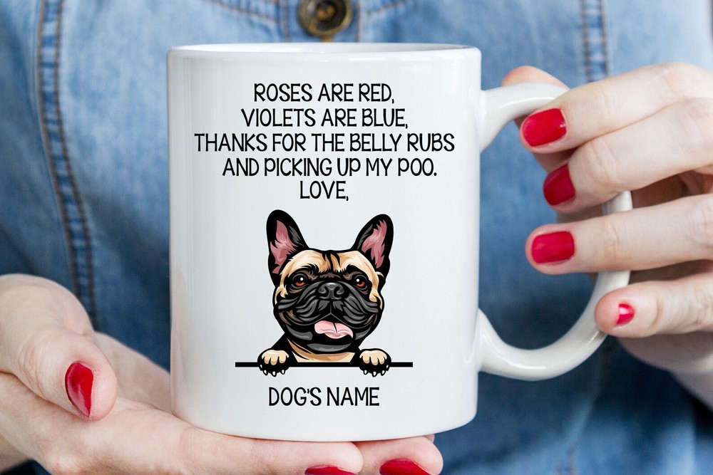 Funny French Bulldog Mug Gift for Dog Lovers and Frenchie Moms