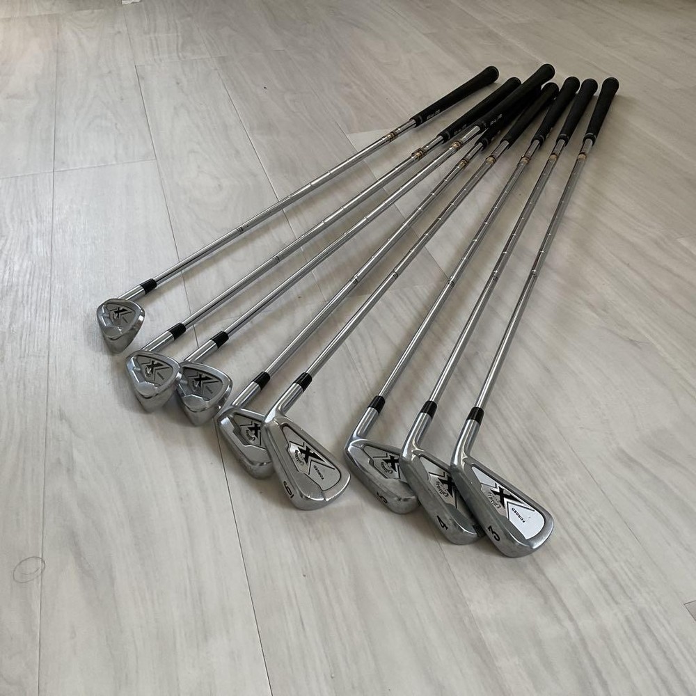 Callaway X-Forged 2007 Iron Set 3-9P Steel Shaft Soft Feel Used Golf Clubs 8-Piece