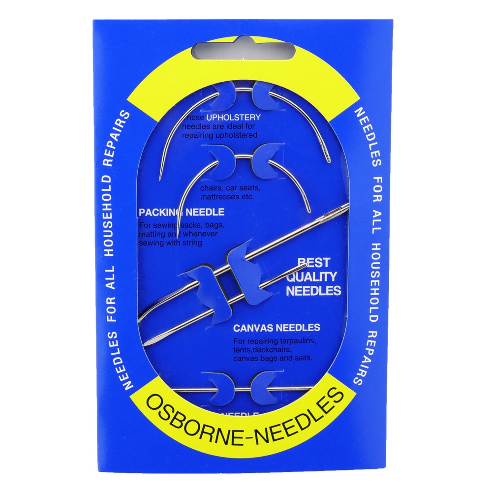 C.S. Osborne Universal Repair Kit #K-1 Hand Sewing Needle Pack - Made In USA