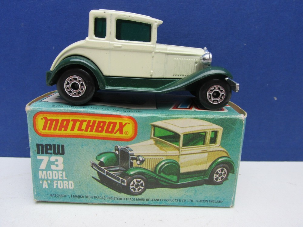 vintage MATCHBOX superfast 73 MODEL A FORD 1979 CAR DIE-CAST model 2054