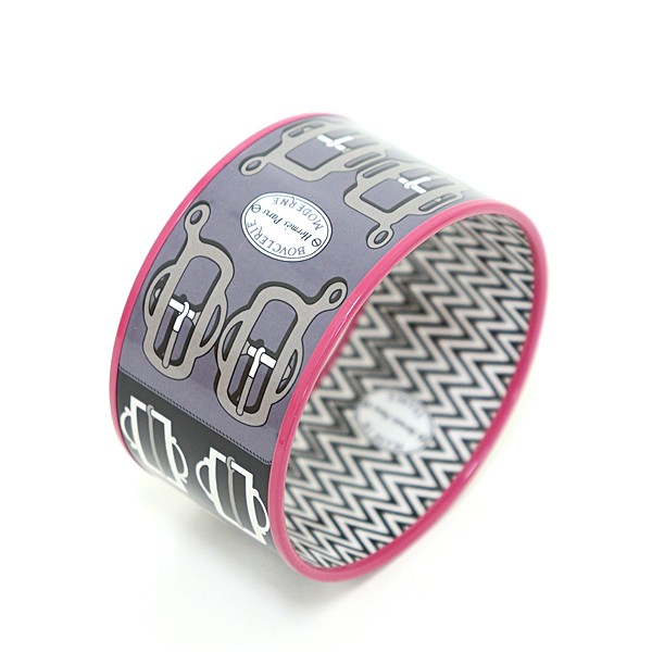 Hermes Bouclerie Moderne Enamel Bracelet Extra Large 220334 Modern Buckle