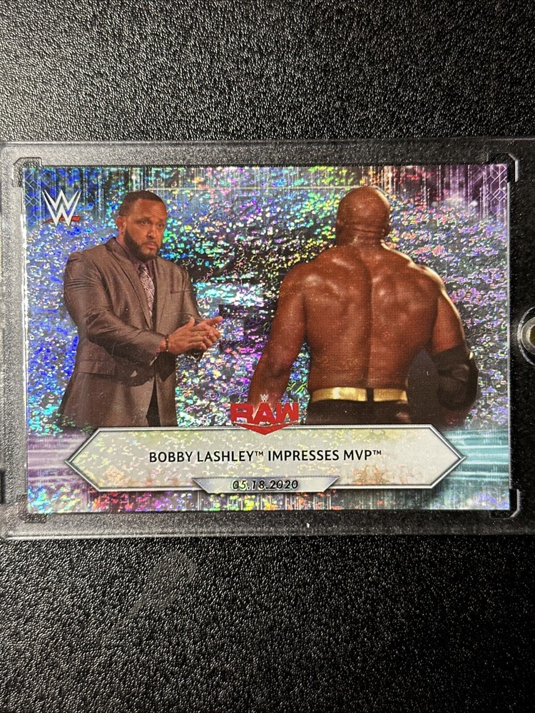 2021 Topps WWE - Raw Silver Foilboard #74 Bobby Lashley