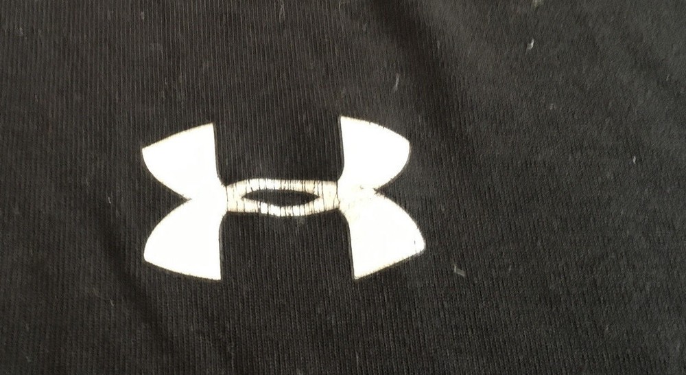 Tshirt Shirt Mens L Black Jersey Underarmour Under Armour Short Sleeve Athletic