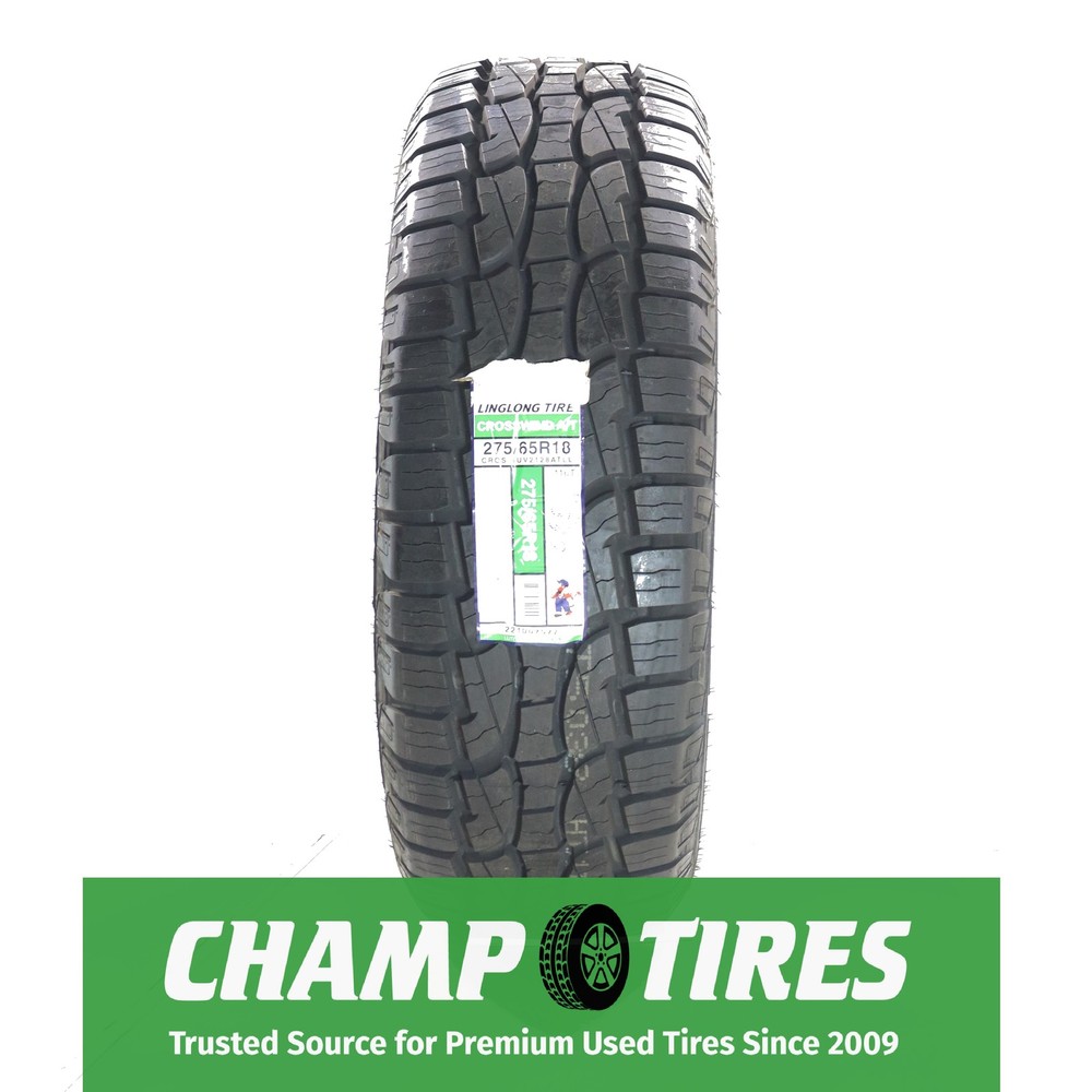 Set Of 2 P275/65R18 Linglong NEW CrossWind A/T OWL 116 T New 14/32nds