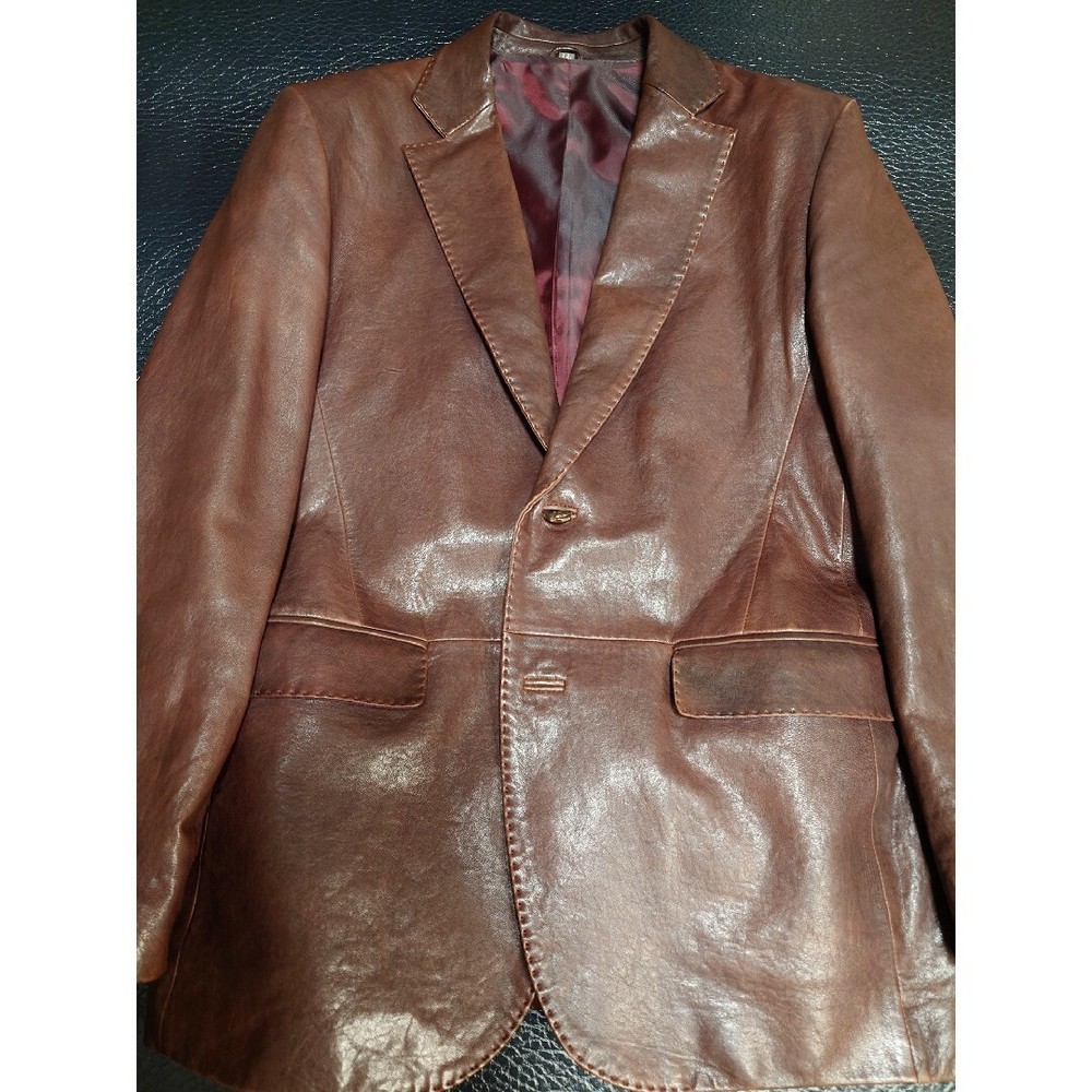 Nichiwa genuine leather jacket for men and women