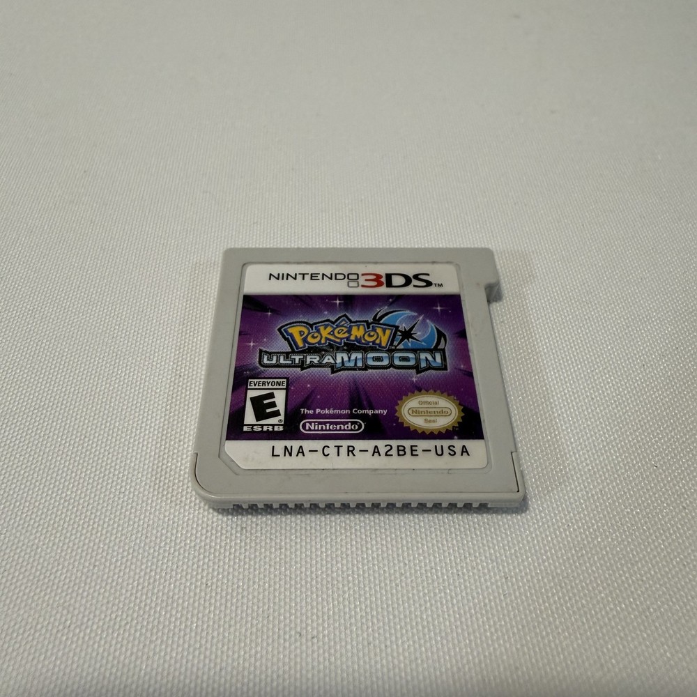 Pokemon Ultra Moon Nintendo 3DS Game Freak RPG Monster Catching Video Game Cart