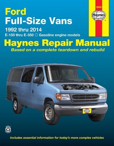 Ford full-size E-150-E-350 petrol vans (1992-2014) Haynes Repair Man (Paperback)