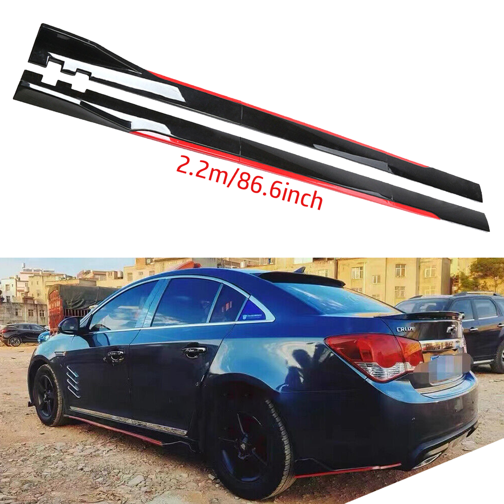 For Chevorlet Cruze 2020-19 Side Skirt Extension Body Kit Splitter Spoiler G
