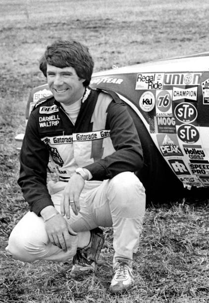 Darrell Waltrip Poses For Photographers Prior To The Start 1980 OLD PHOTO