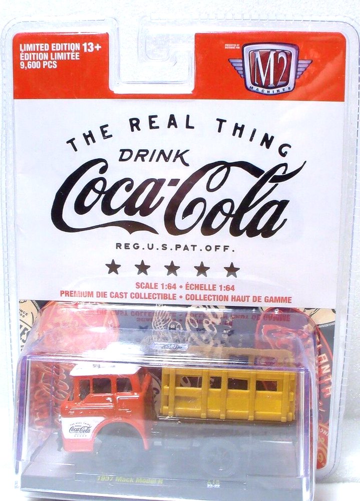M2 Machines Coca Cola 1957 Mack Model N 1:64 Diecast