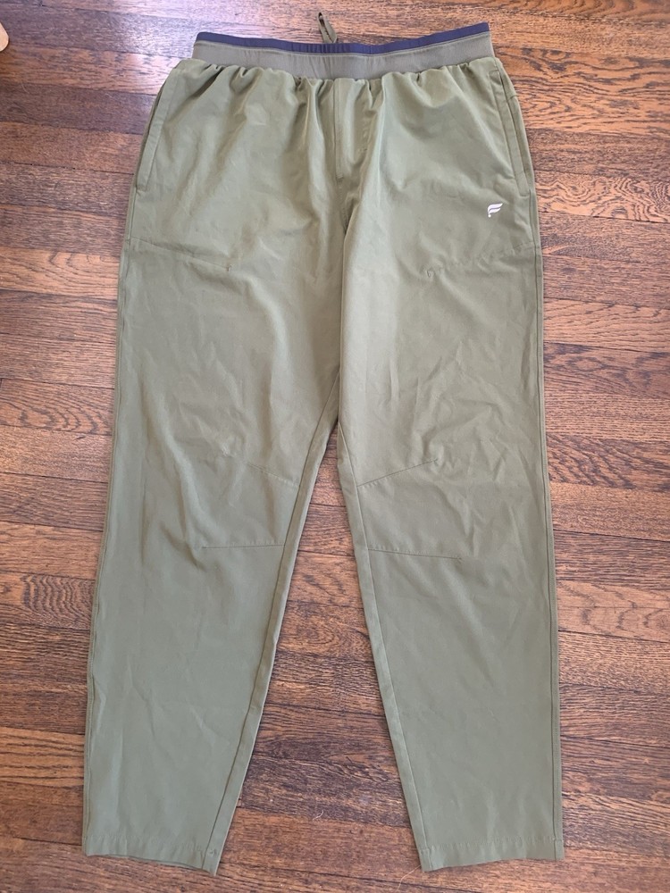 Fabletics Performance Athletic Pants Mens sz L Green