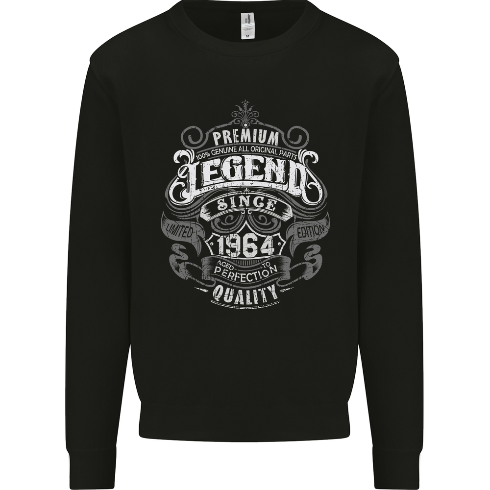 Premium Legend 61st Birthday 1964 Mens Sweatshirt Jumper