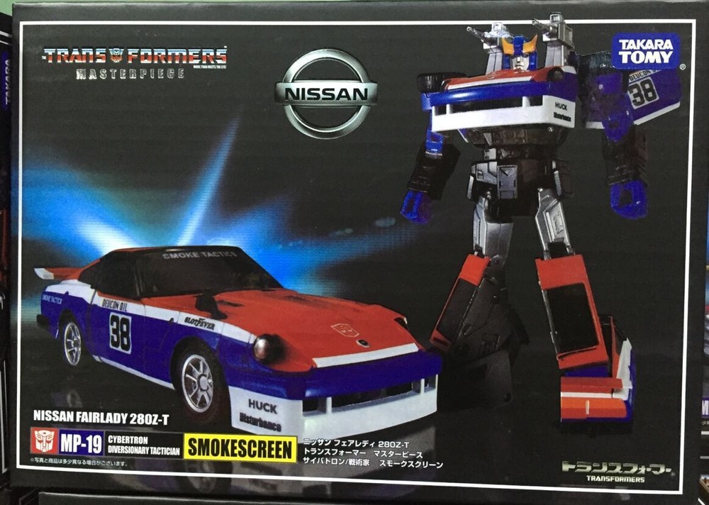 Transformers Masterpiece MP-19 MP19 Smokescreen Action Figure Fairlady 280Z-Y