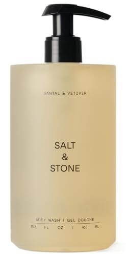 Salt and Stone Antioxidant Body Wash with Santal Vetiver 15.2 oz