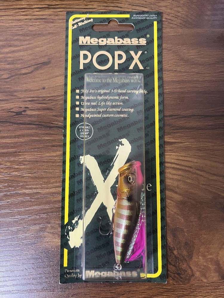Fishing Lure Megabass Pop-X Limited Color Pink Bombgil