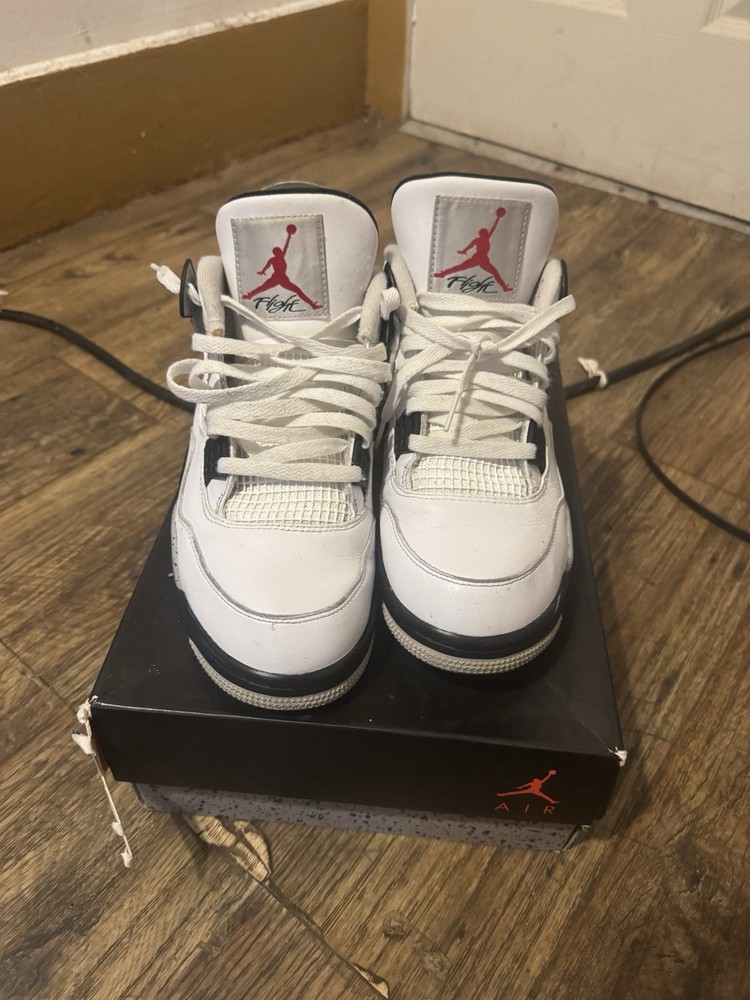Air Jordan 4 White Cement 2016 Men's