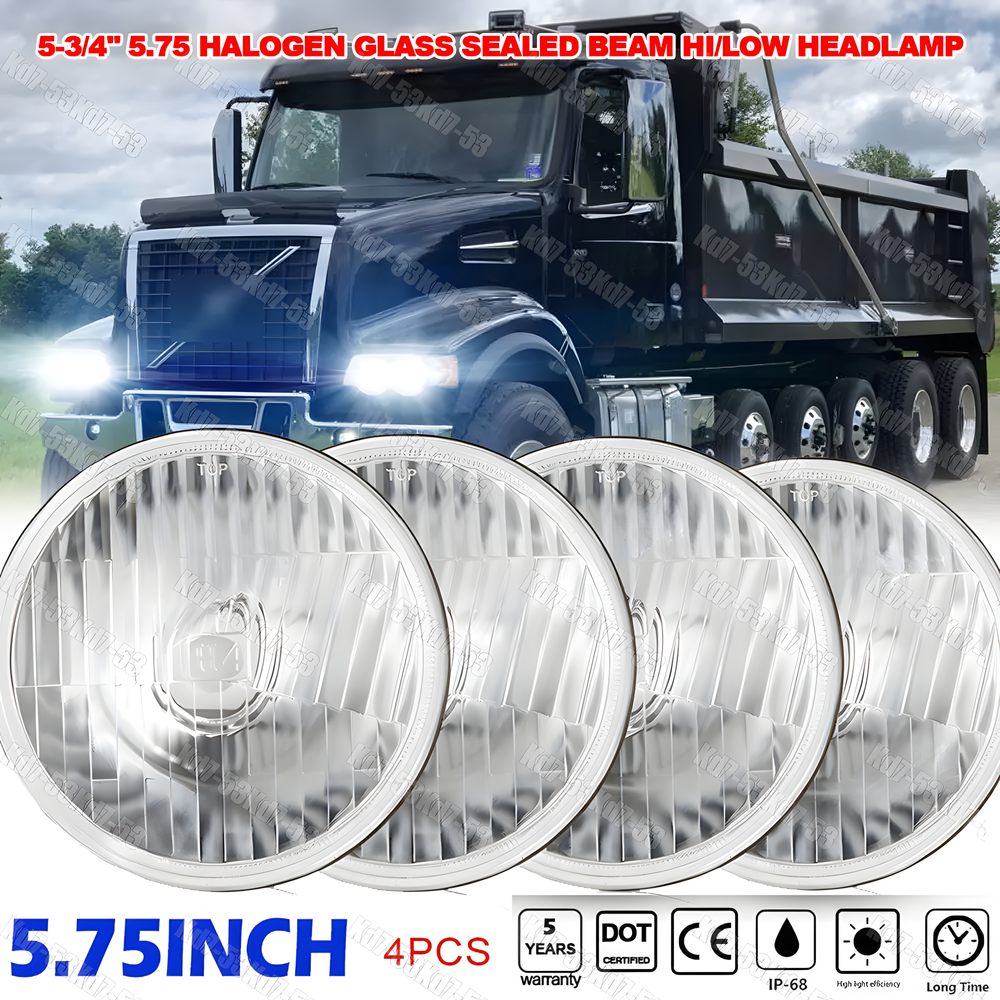 Volvo VHD 2001-2019 4x 5.75 Inch LED Projector Headlight Kit