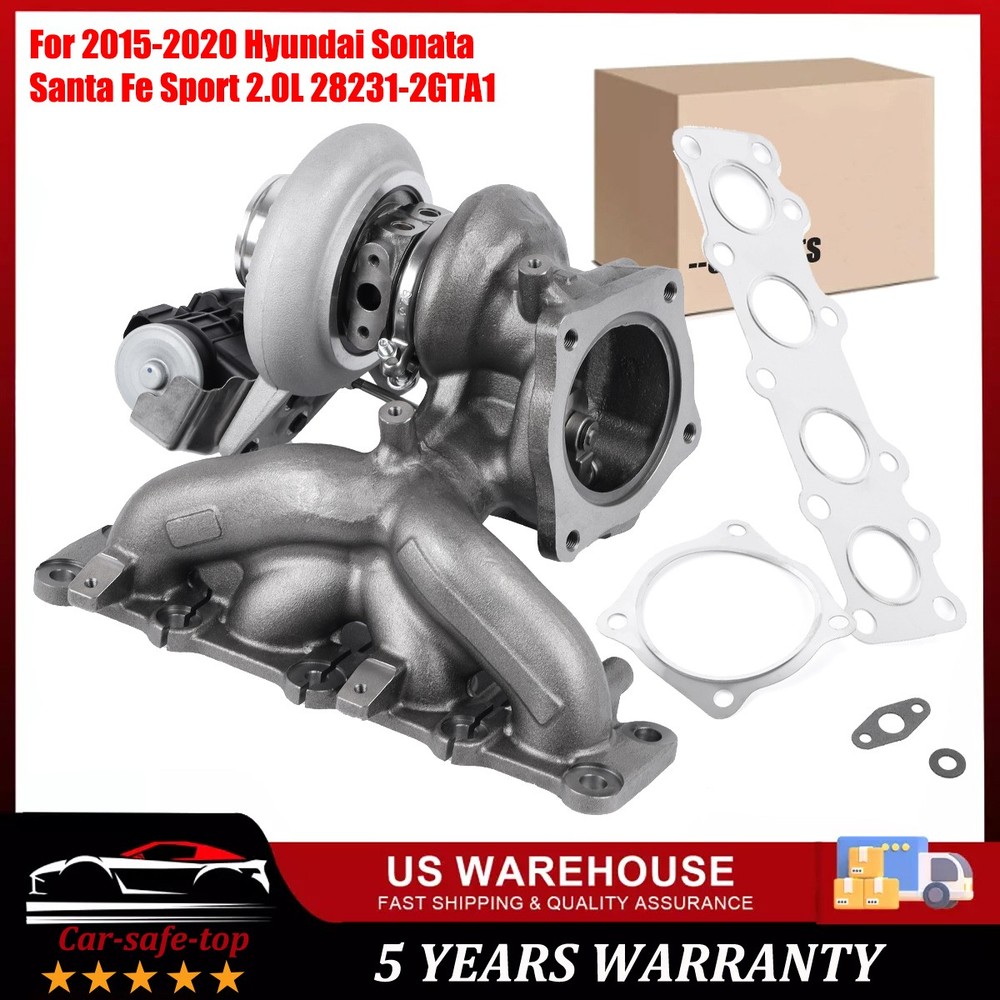 Turbocharger for 2015-2019 Kia Optima Sorento Sportage Hyundai Sonata Santa Fe.,