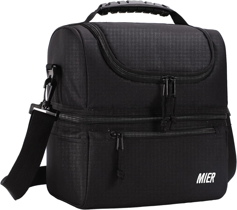 MIER Insulated Lunch Bag Large Cooler Tote for Adults Men Women