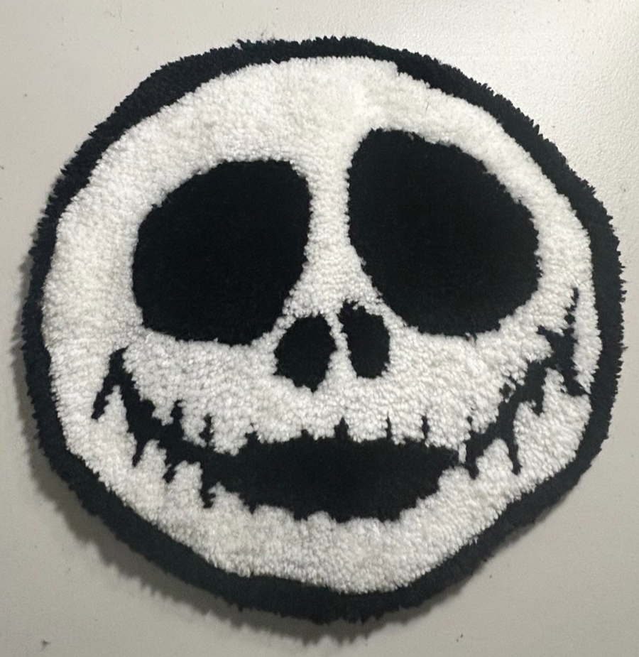 Jack Skellington Rug | Cozy Halloween Decoration Christmas Decoration
