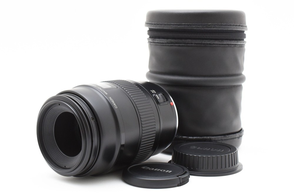 Canon EF 100mm f/2.8 Macro Portrait Prime AF Lens [Excellent+5] From JAPAN #2544