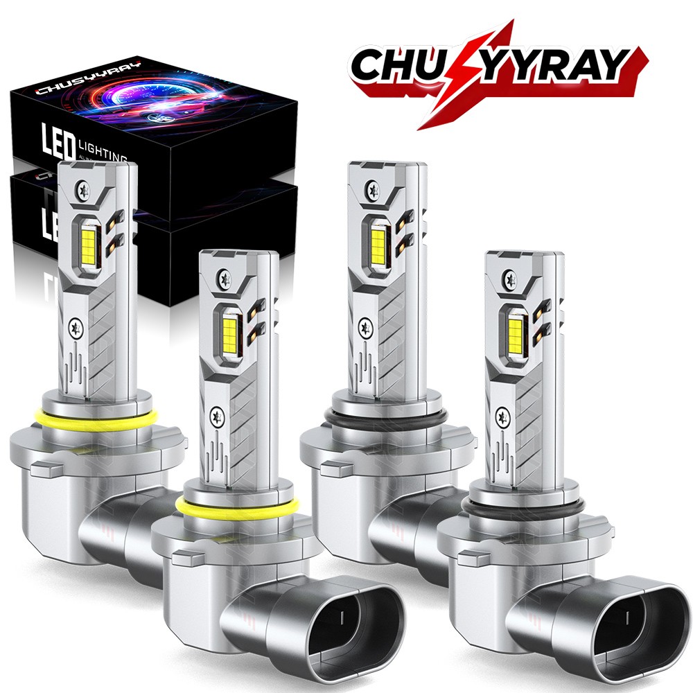 For Chevy Silverado 1500 1999-2006 LED Headlight 9005 9006 Hi-Low Beam 4x White