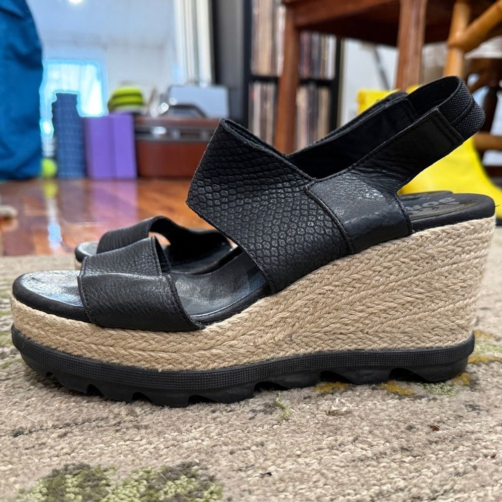 Sorel Joanie II Platform Espadrille Slingback Sandals