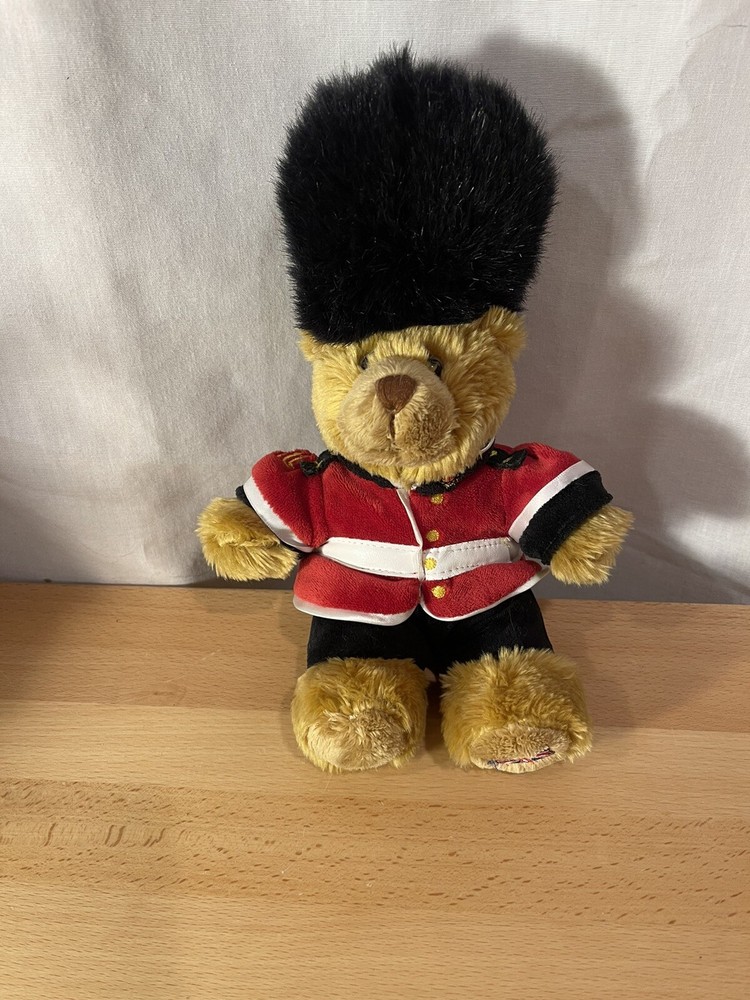 Keel Toys British Royal Palace Guard Uniform Teddy Bear Plush Pre Owned