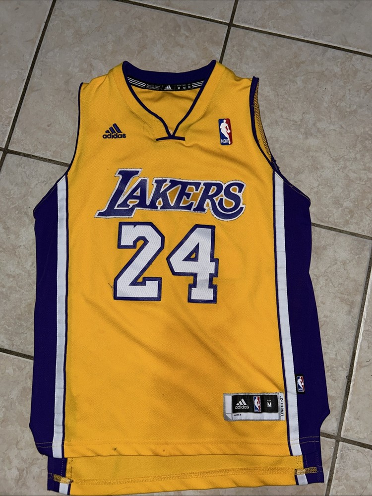 Kobe Bryant 24 Lakers Adidas Youth NBA Jersey Size 10-12