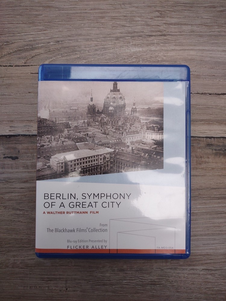 Berlin, Symphony of a Great City [New Blu-ray] Silent Movie