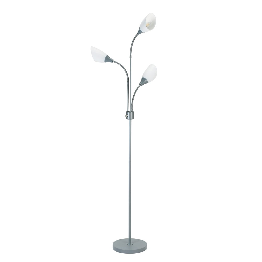 Medusa 3-Light Adjustable Multi-Head Floor Lamp with Flexible Arms